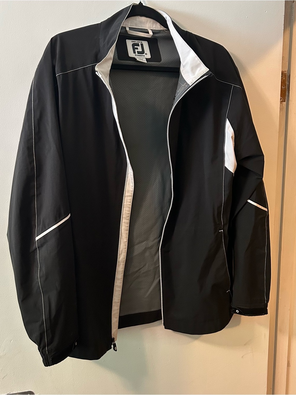 FootJoy Black Jacket with White Accents